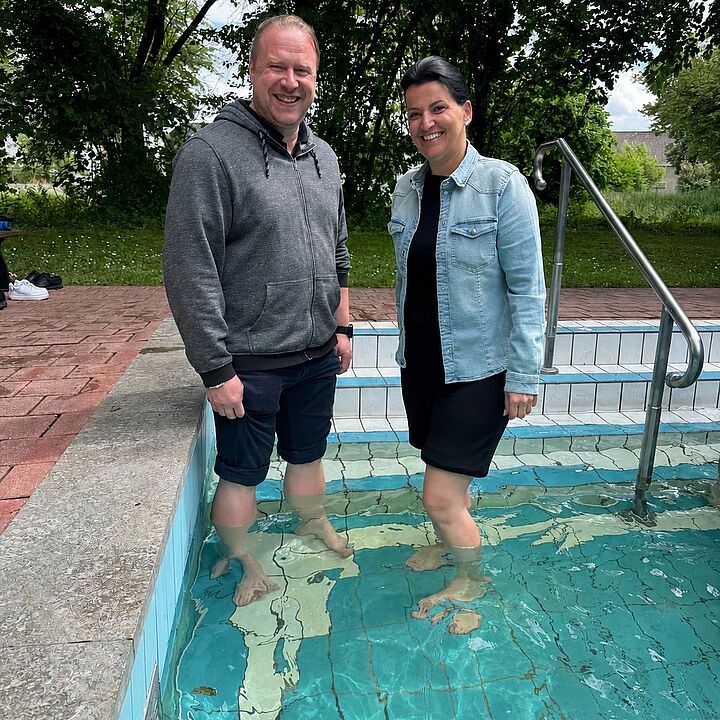 Saisonstart Kneipp-Anlage
